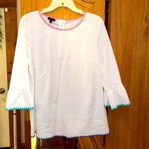 Talbots medium white shirt